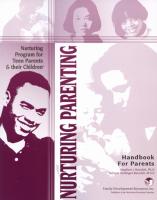 Teen Parents & Their Children - Teen Parent Handbook (NP4PHB)