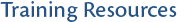 Training Resources
